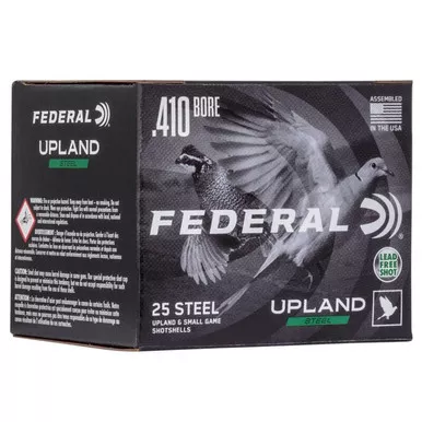 410-bore-3-3-8oz-1400fps-upland-small-game-steel-loads-case-250 .410 Bore 3" 3/8oz 1400FPS Upland & Small Game Steel Loads, Case of 250