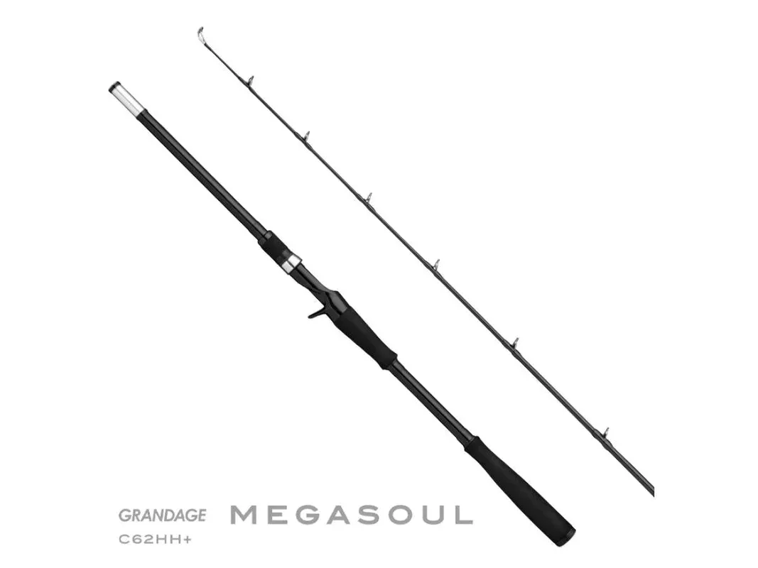 apia-grandage-megasoul-c62hh-2-pieces-baitcasting-rod Apia Grandage Megasoul C62HH+ 2 Pieces Baitcasting Rod